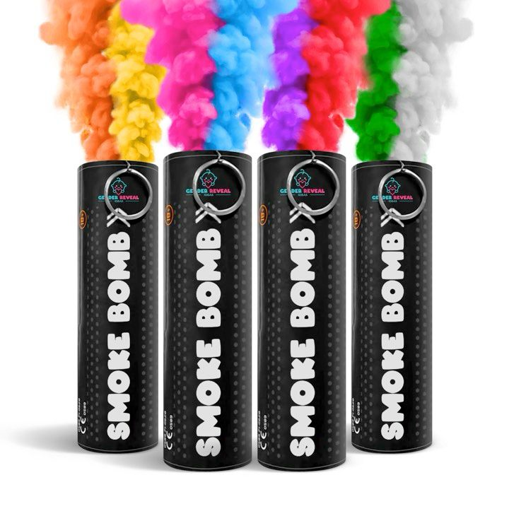 Gender Reveal Smoke Bombs