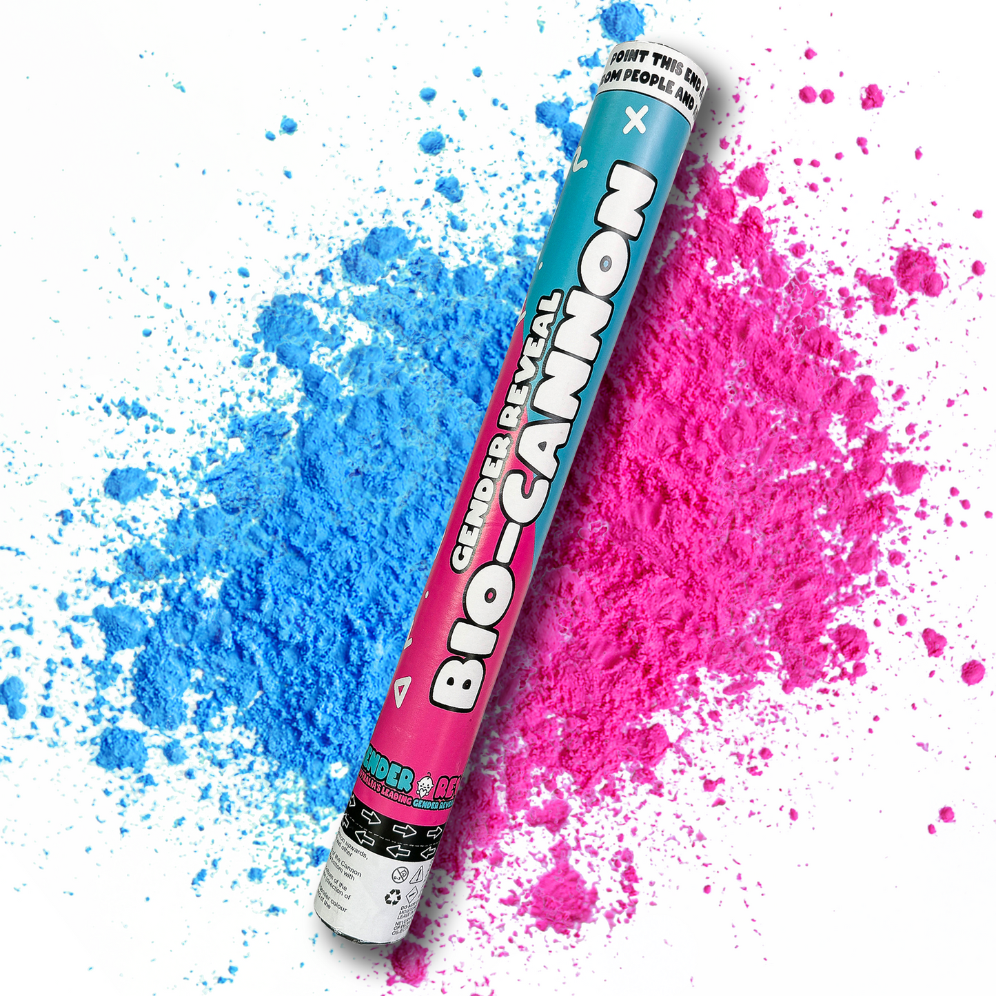 BIO Powder Gender Reveal XL 50cm Cannon