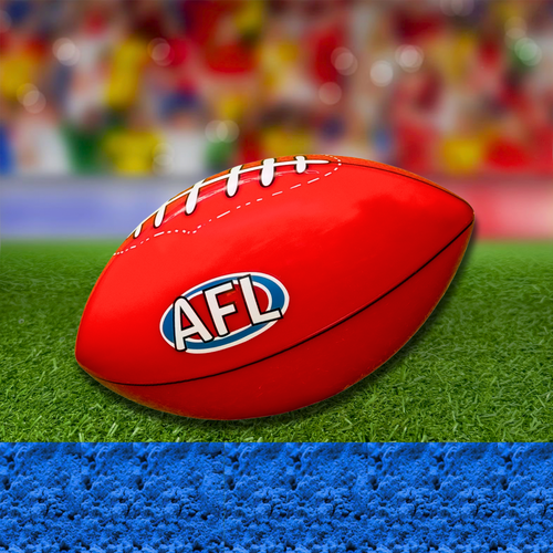 Sports Gender Reveal AFL Ball