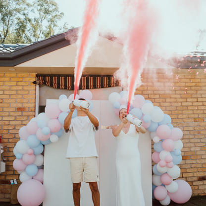 Quad Gender Reveal 💥 MEGA Powder Blaster/ Extinguisher