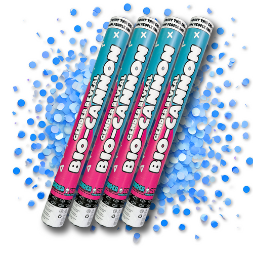 Gender Reveal - Confetti Cannon XL BIO Bundle