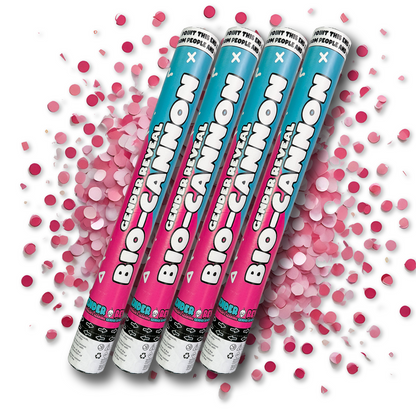 Gender Reveal - Confetti Cannon XL BIO Bundle