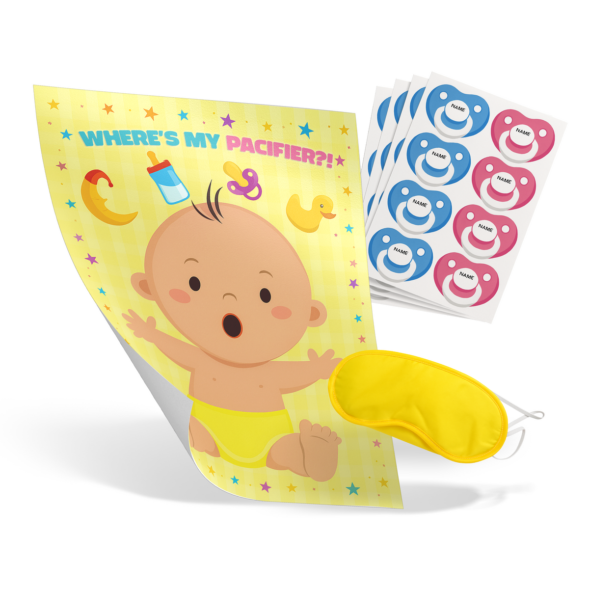 Gender Reveal Pin The Dummy Game