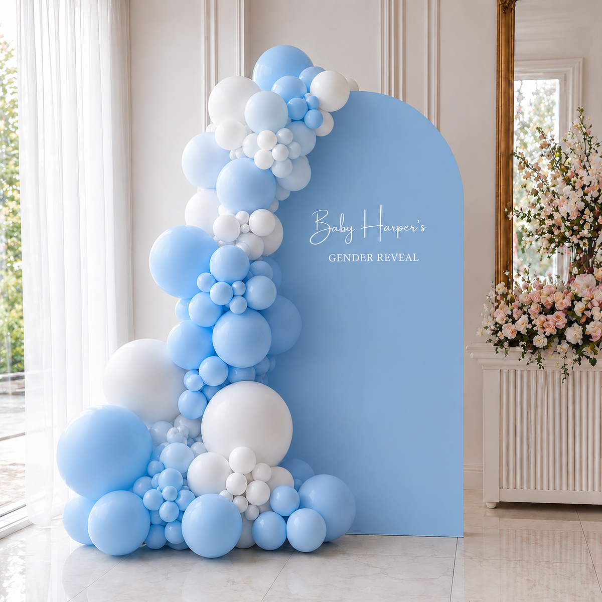 Classic Single or Double Arch Garland Hire