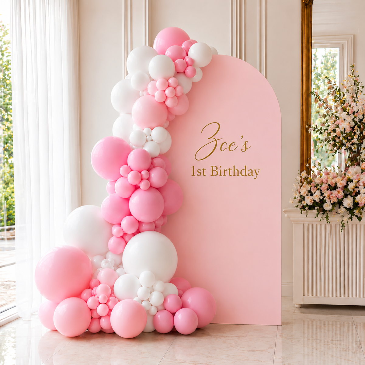 Classic Single or Double Arch Garland Hire