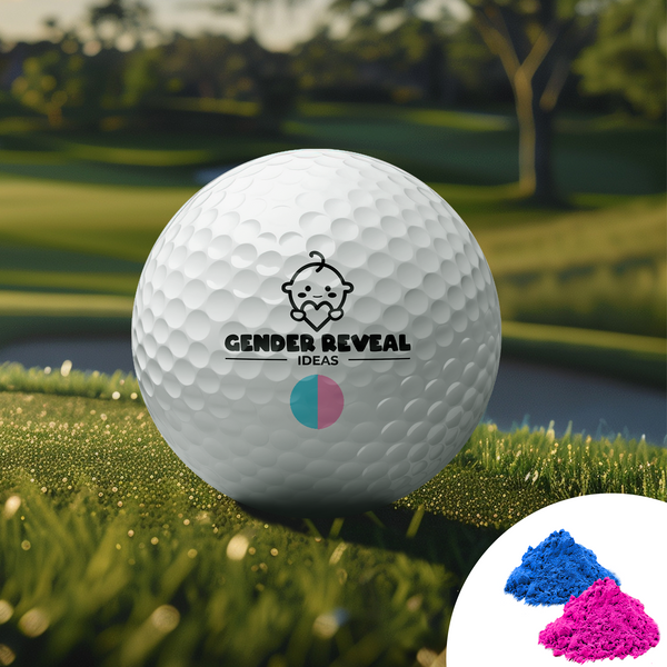 Super Gender Reveal Golf Balls