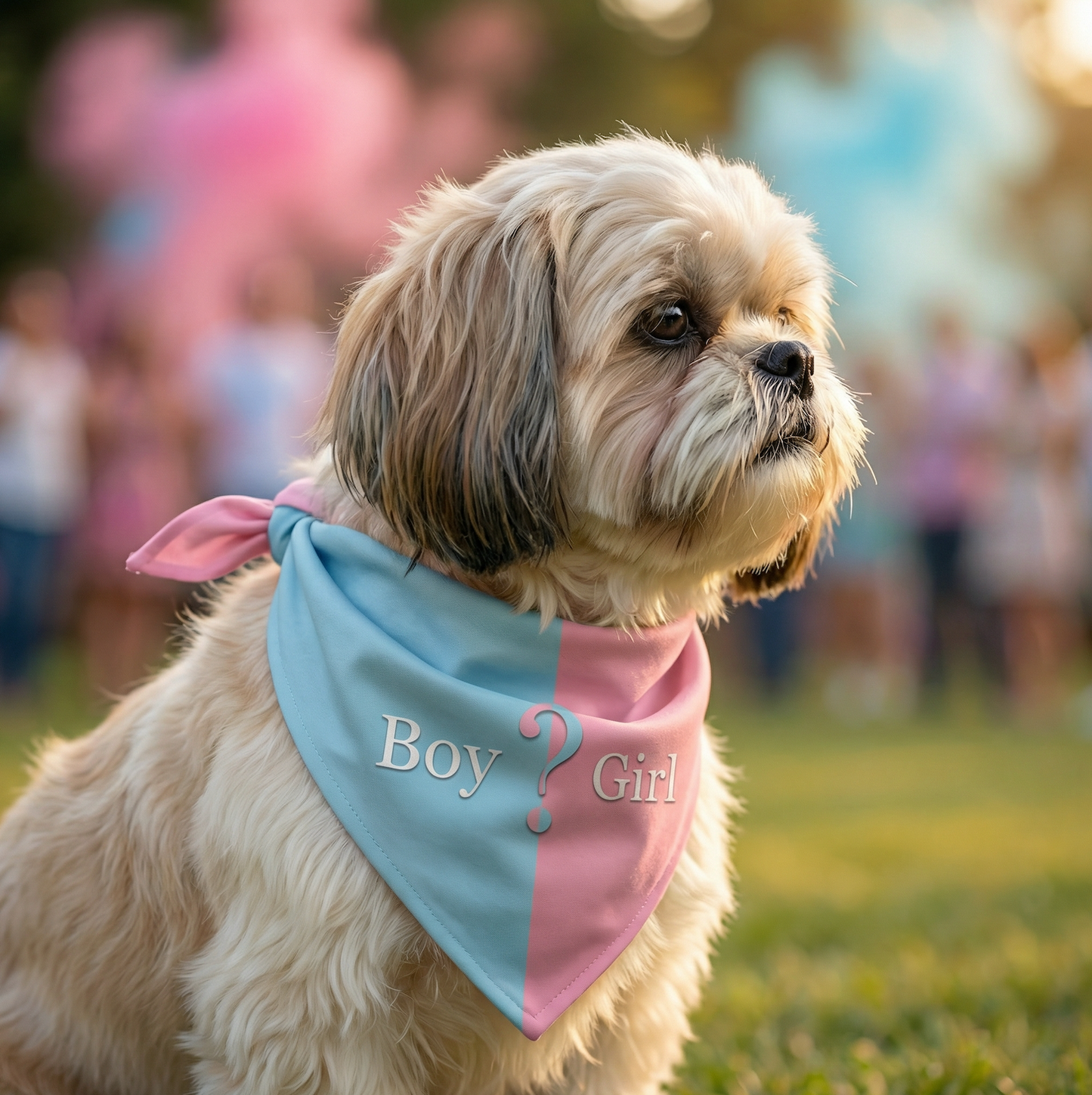 Gender Reveal Dog Bandana