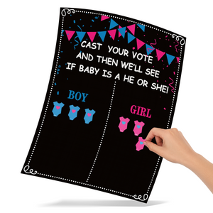 Gender Reveal Party Voting Sheet