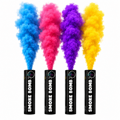 4x Bundle Pack Gender Reveal Smoke Bombs