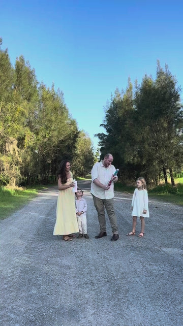Gender reveal moment